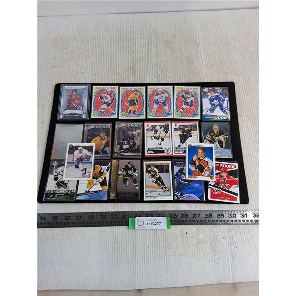 (20) Assorted NHL Collector Cards - Lots of Rookies - Cannot Authenticate