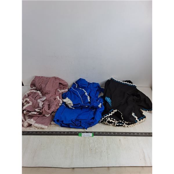 (3) Square Dance Dresses - Size 14/16