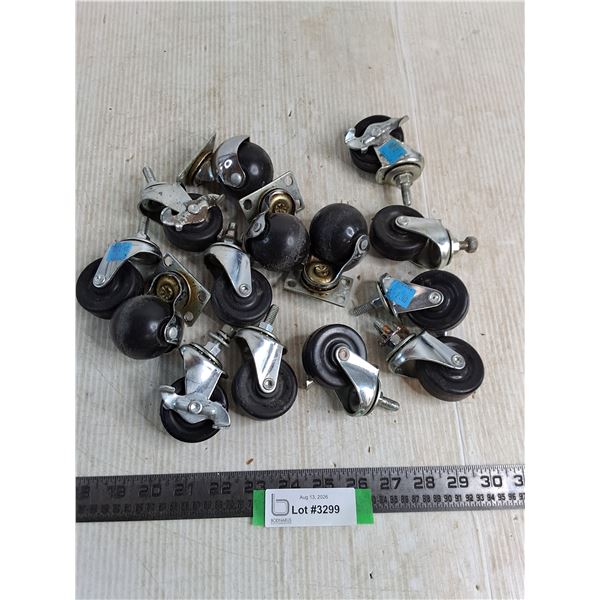 (14) Used Caster Wheels