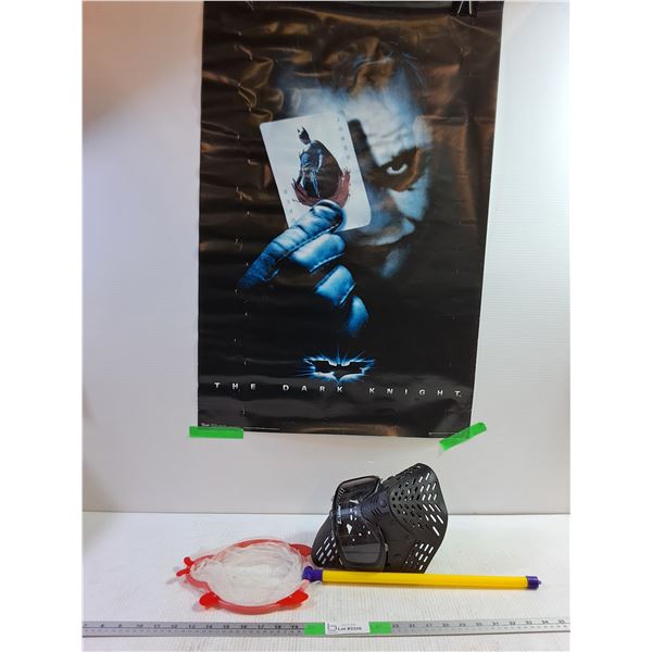 The Dark Knight Poster, Toy Net, Paint Ball Face Mask