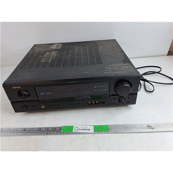 Denon Multi Zone AV Surround Receiver - Powers On, As Is
