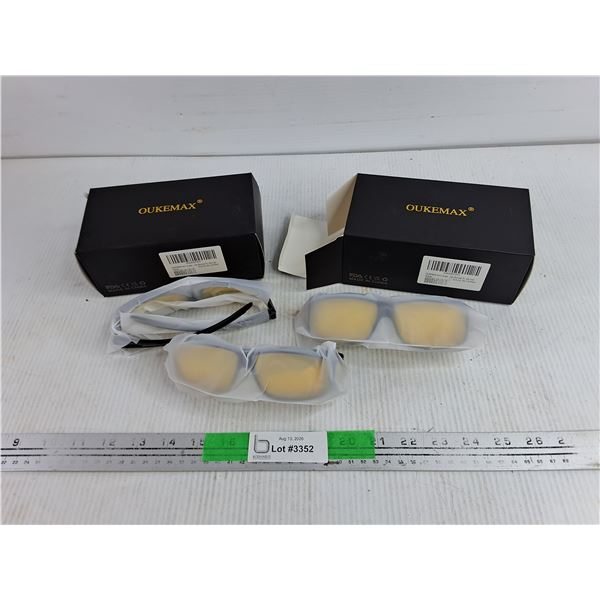 Oukemax Anti Glare Glasses For Woman - New