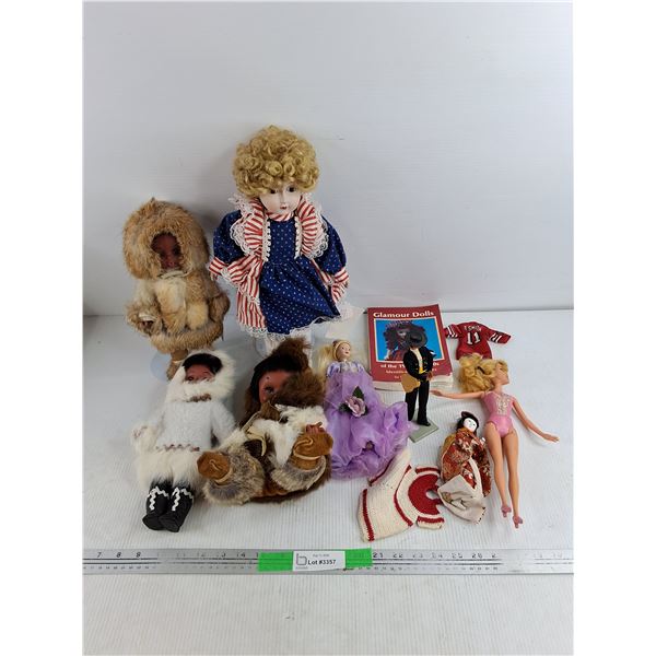 Assorted Dolls, Glamour Dolls Book