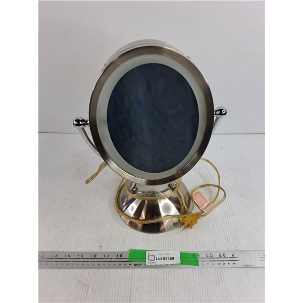 HoMedics Illuminated Mirror - Powers On, As Is