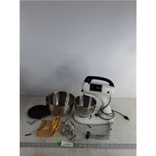 Sears Stand Mixer With Attachments 13.5"x11" Powers On