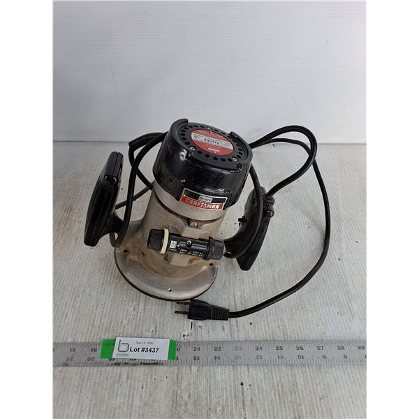 Sears Craftsman Router Powers On