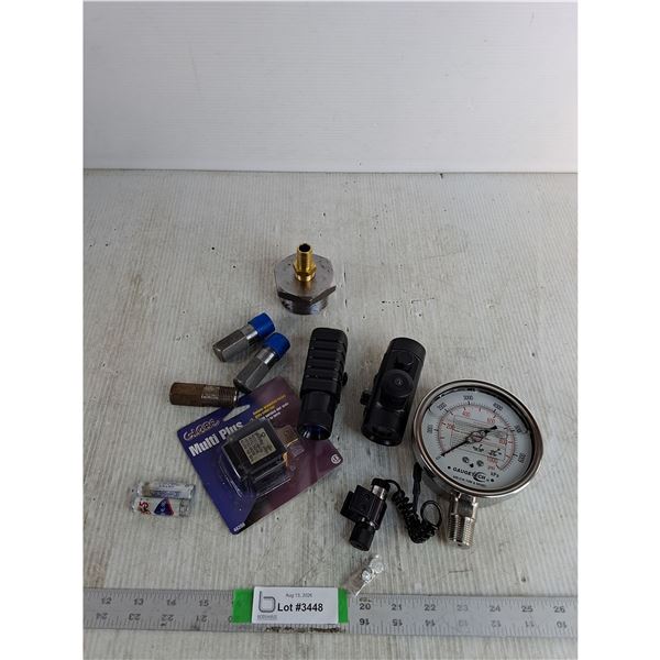 New Pressure Gauge, 3 Outlet Grounded Geavy Duty Cub Tap, Toy Scopes, Misc