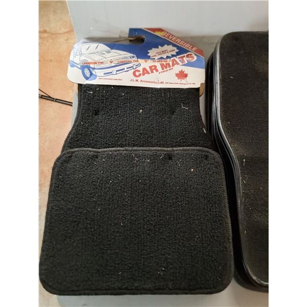Various Car Mats (4) Piece Set, (3) (3) Piece Sets