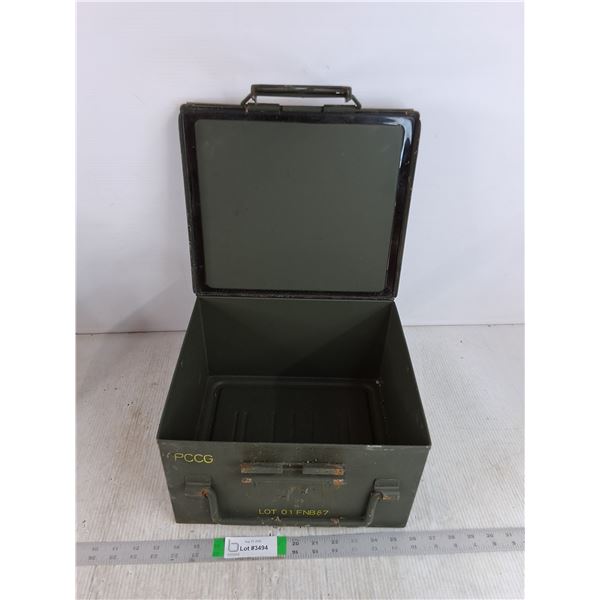 Metal Ammo Box 12"x10.5"x7"