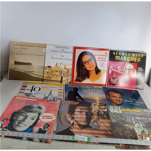 (10) Records- Lale Andersen, T.G Sheppard, Max Eric Trio, Rudolf Schock, Nana Mouskouri