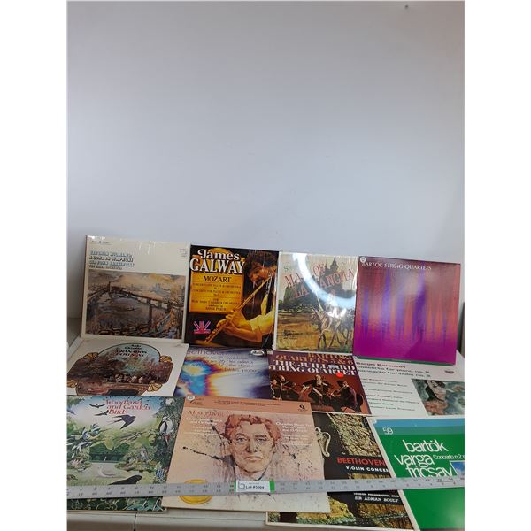 (12) Records- Beethoven, Mitch Leigh, Mozart, Vaughan Williams