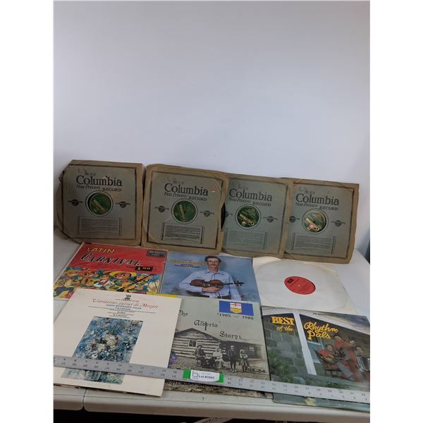 (10) Records- The Alberta Story, Mozart, Elton Jones, Latin Carnival