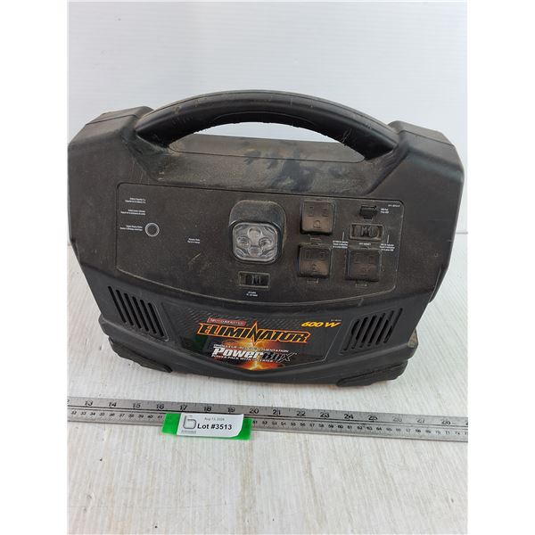 MotoMaster 600W Eliminator Power Pack with Inverter Untested, Pickup Only