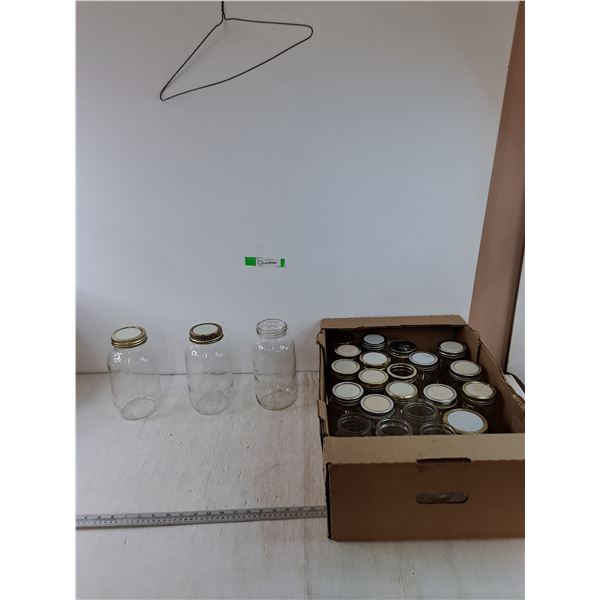 Assorted Jars, Mason/Canning
