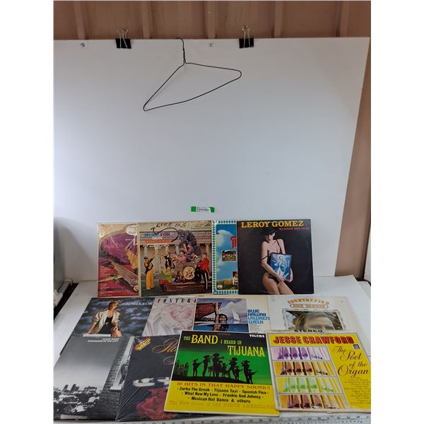 (12) Vinyl Records, Leroy Gomez, Lawrence Welk, Dick Damon, Gloria Loring, John Miles