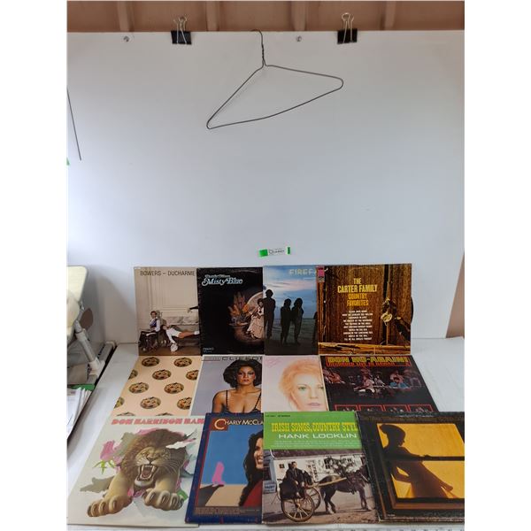 (12) Vinyl Records, Don Harrison, Don Ho, Peter Brown, Dorothy Moore, Linda Clifford