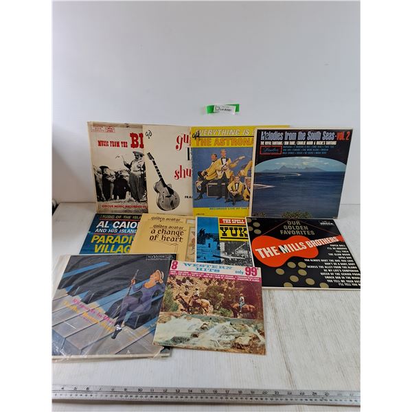 (11) Vinyl Records, Mills Brothers, Golden Avatar, Astronauts, Al Caiola