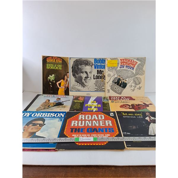 (12) Records- Bobby Vinton, Herman And The Hermits, Misc- As Is
