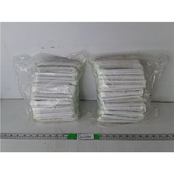(2) Bags of Plant Based Straws