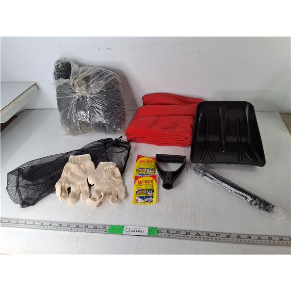 Roadside Emergency Kit, Plastic Netting & Hose Clamps