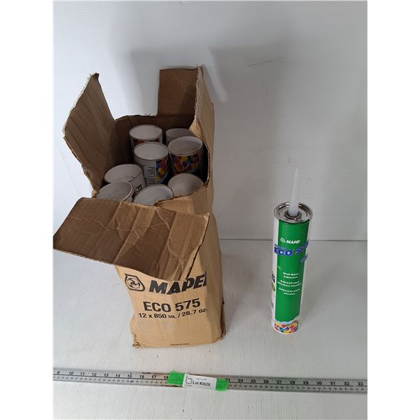 (9) Cartridges of Wall-Base Adhesive, Can't Ship