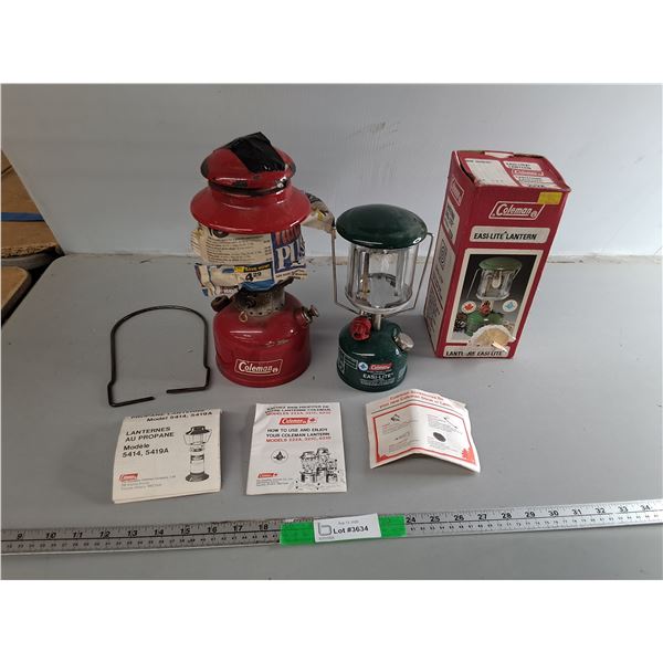 (2) Coleman Lanterns