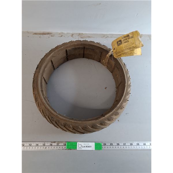 John Deere Traction Gauge Wheel Tire 14.5"