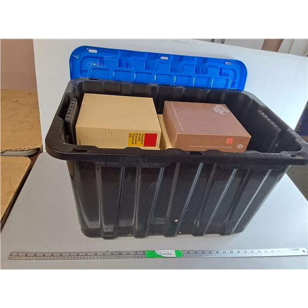 Storage Tote & Kodak Carousel Slide Trays- Can't Ship