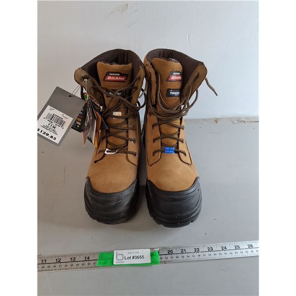 Men's Dickies Steel Toe Boots- 11W