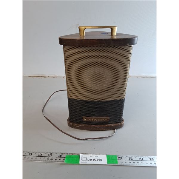 Vintage Spartan Loudspeaker 10.5"