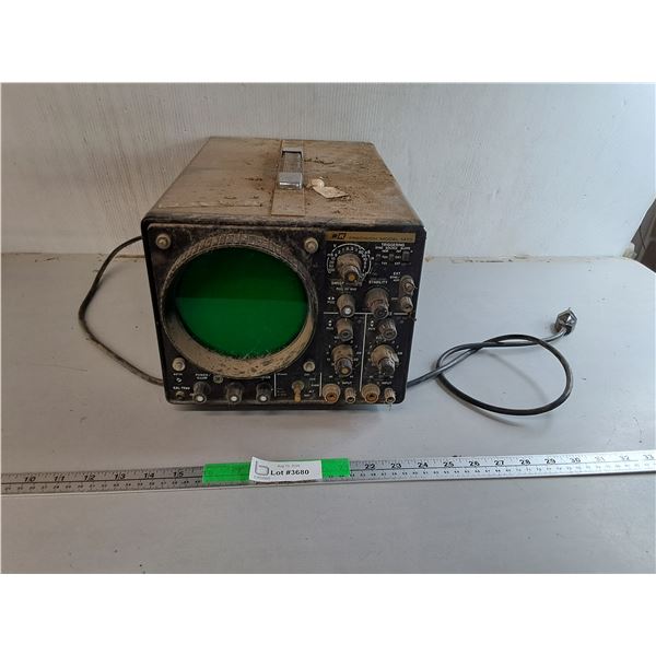 B & K Dual Trace Analog Oscilloscope-As Is, Can't Ship