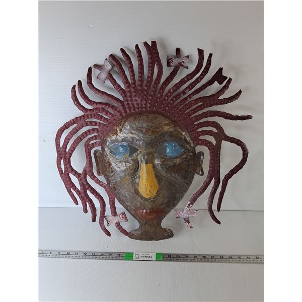Haitian Metal Wall Art 23.5"- Can't Ship