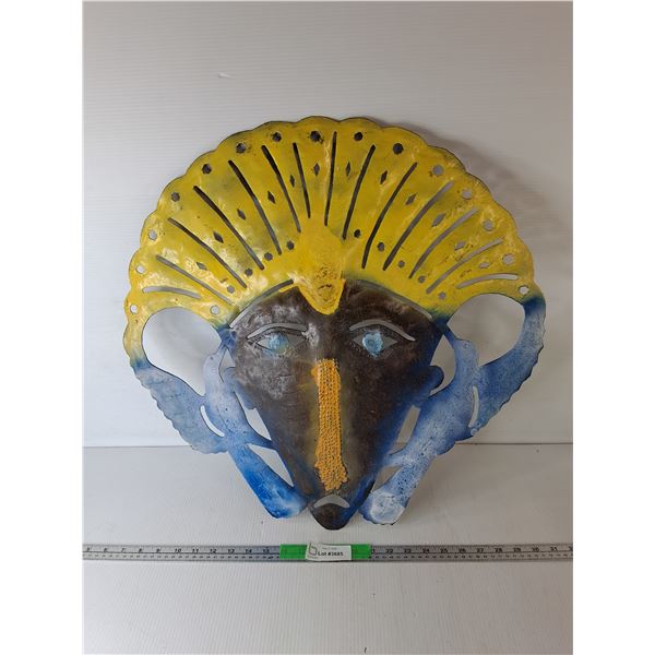Metal Wall Mask 23.5"- Can't Ship