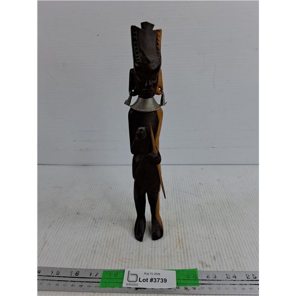 Carved Wood African Figure