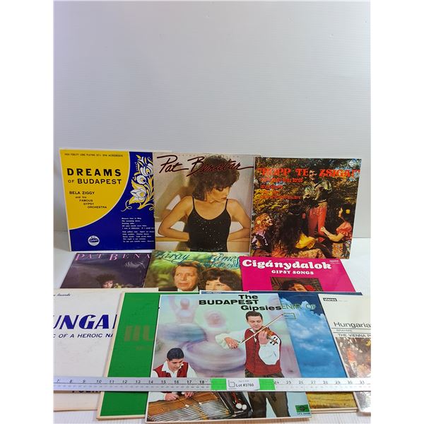(12) Vinyls, Pat Benatar, Dreams of Budapest