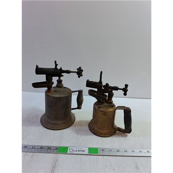 (2) Vintage Torches