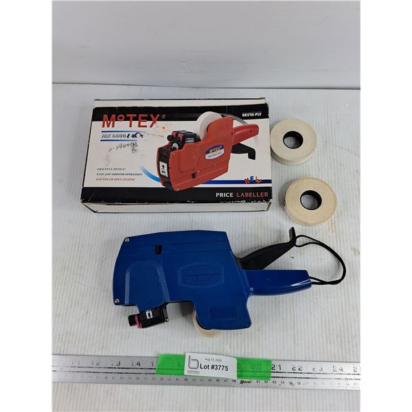 MoTex Price Labeller