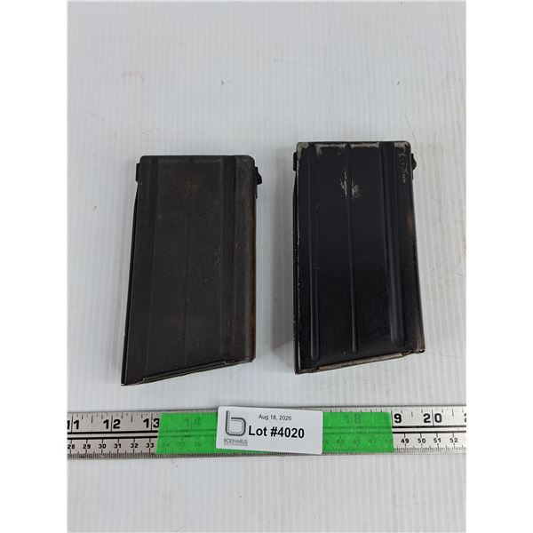 (2) Assault Rifle Mags, PAL REQUIRED