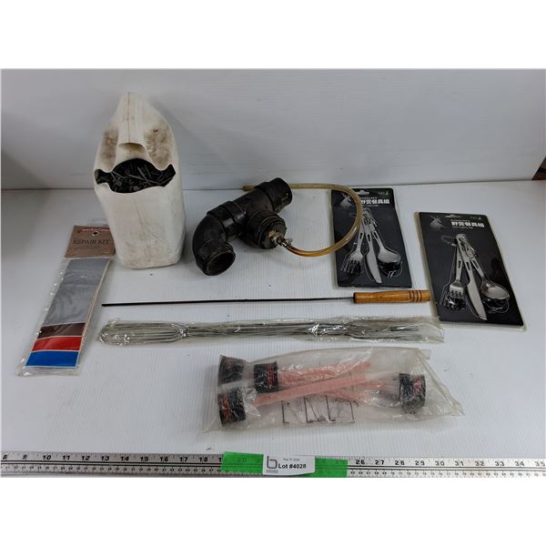 Cutlery Sets, Nails, Vinyl Repair Kit, Skewer, Misc