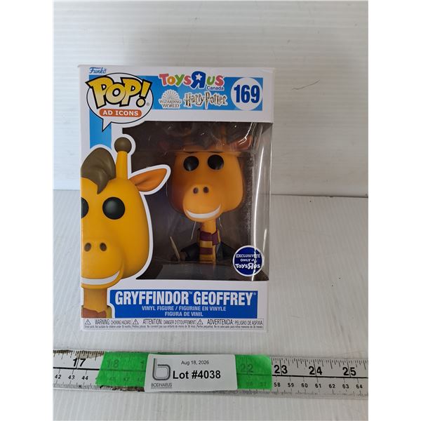 Gryffindor Geoffrey Funko Pop Figurine, NIB