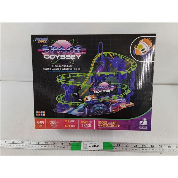 Space Odyssey Glow in the Dark Roller Coaster Set, Appears NIB