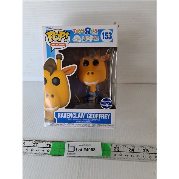 Ravenclaw Geoffrey Funko Pop Figurine, NIB