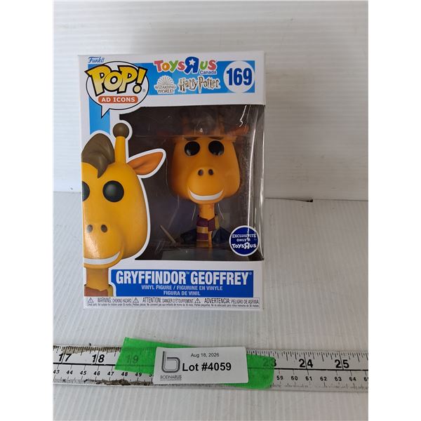 Gryffindor Geoffrey Funko Pop Figurine, NIB