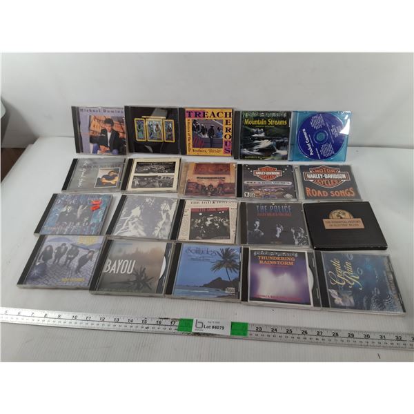 (20) CDs- Roxette, The Police, The Neville Brothers, Misc.
