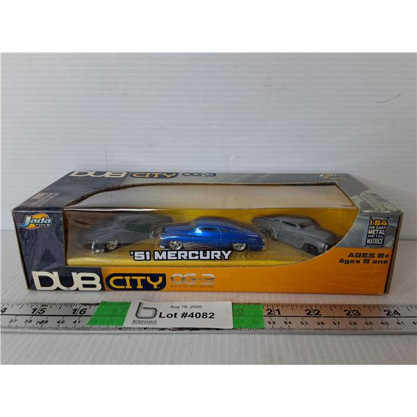 1951 Mercury Model Cars 1:64 Scale, NIB