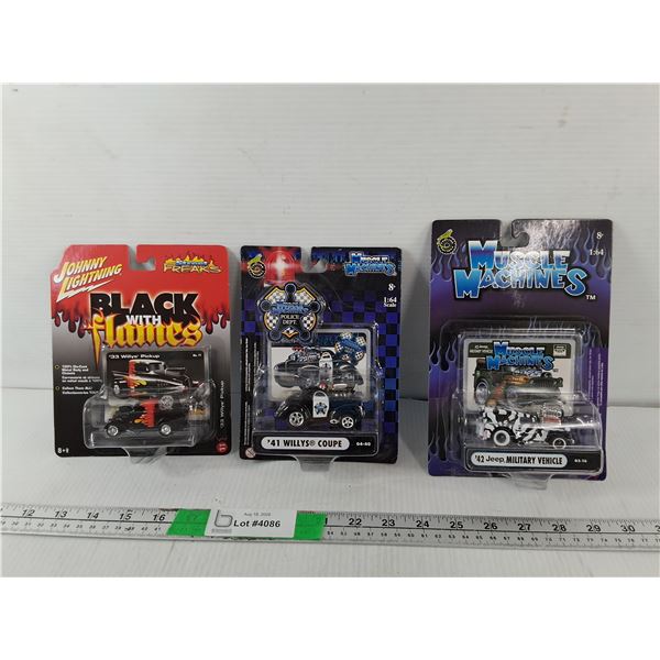 Johnny Lightning & Muscle Machines Model Vehicles, Sealed