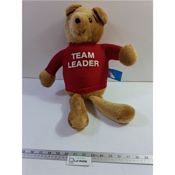 Avon "Team Leader" Stuffed Teddy Bear