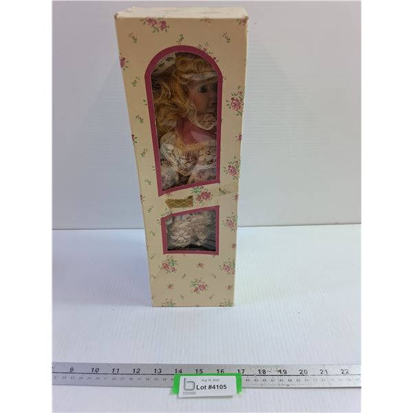 Collector's Doll with Stand