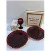Image 6 : Assorted Avon Containers, Cape Cod Dessert Plates/Goblet - Cannot Ship