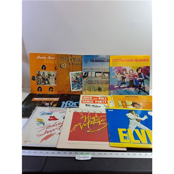 Assorted Records (11) - Elton John, Elvis, Etc